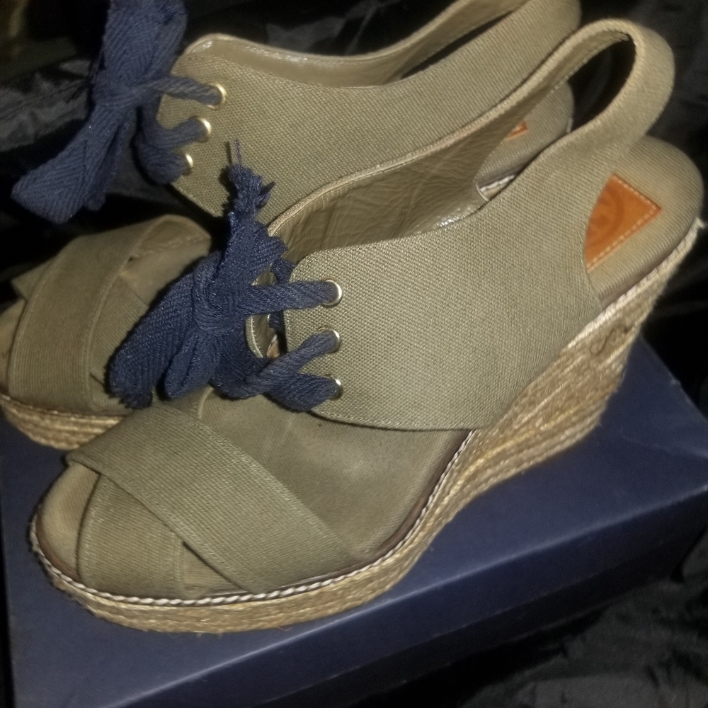 Tory Burch Wedge Espadrilles